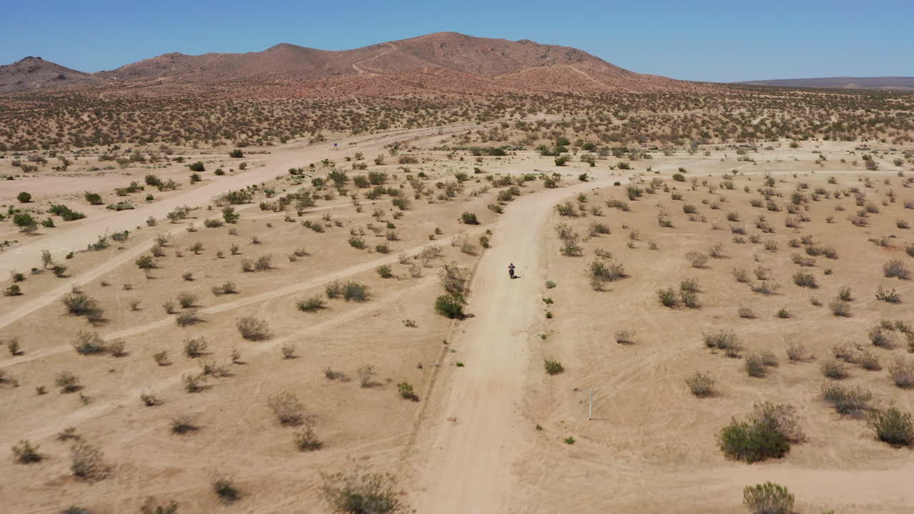 Desert Dirt Bike Rider