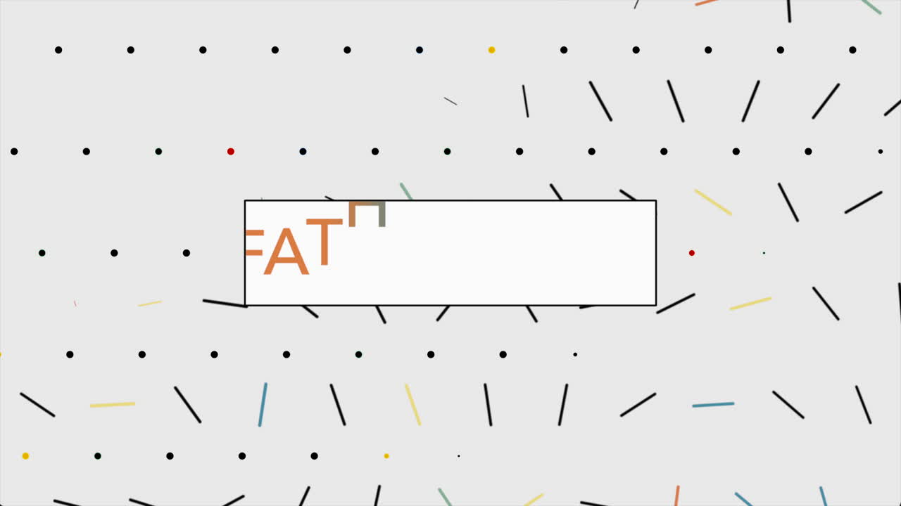 멤피스의 다채로운 선과 점 패턴이 있는 아버지의 날