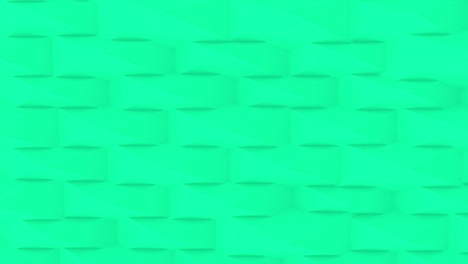 conjunto abstracto 3d de diferentes colores forma la pirámide vista superior de fondo. 4k computadora renderiza imágenes de animación de bucle.