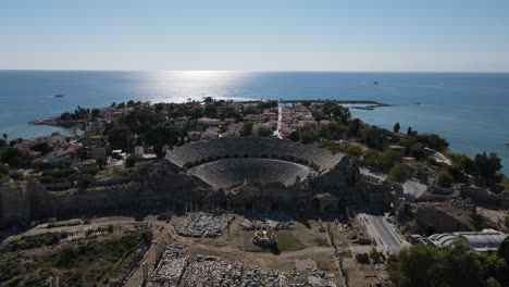 la antigua península del teatro