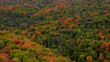 Beautiful-aerial-drone-video-footage-of-the-Appalachian-Mountains-in-the-USA-during-fall