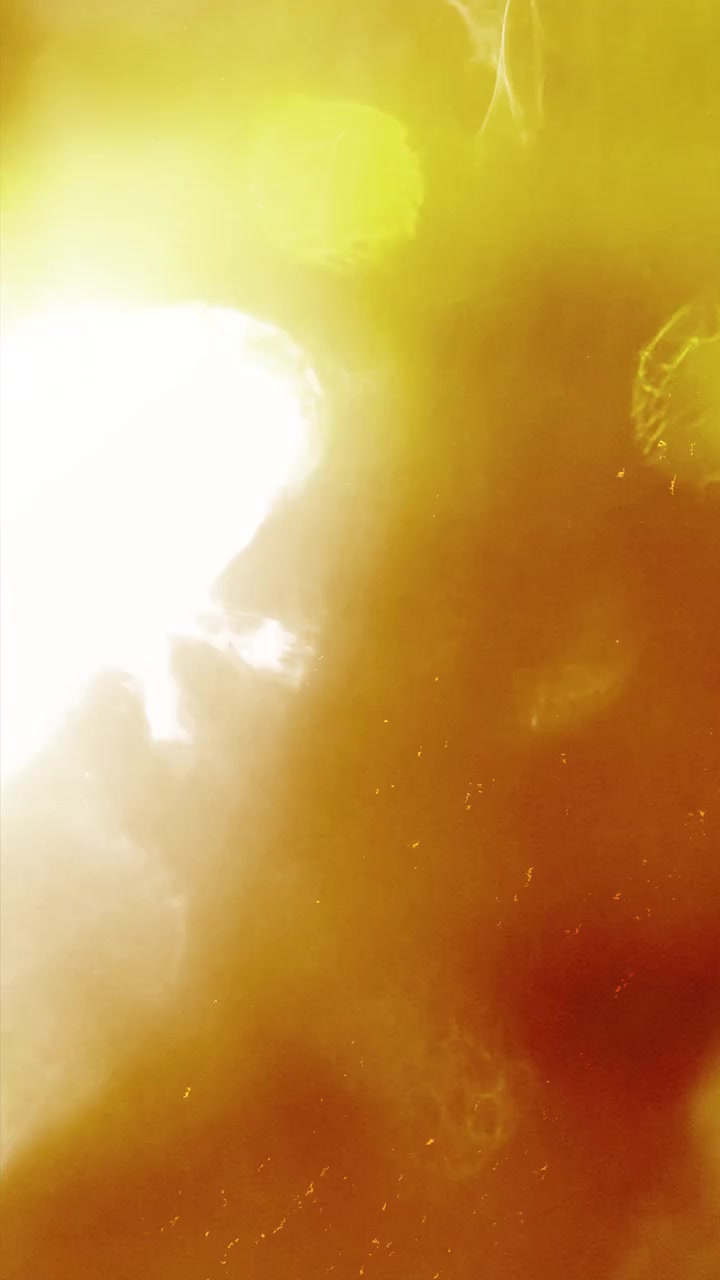 Abstract Light Leaks and Lens Flares Overlay