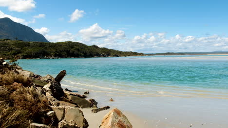 Beautiful-day-at-Klein-River-Estuary,-Hermanus,-static-shot