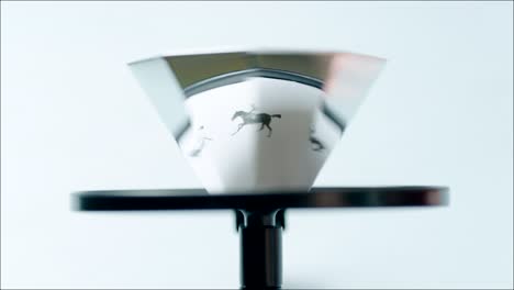 a hand twisting cinematograph