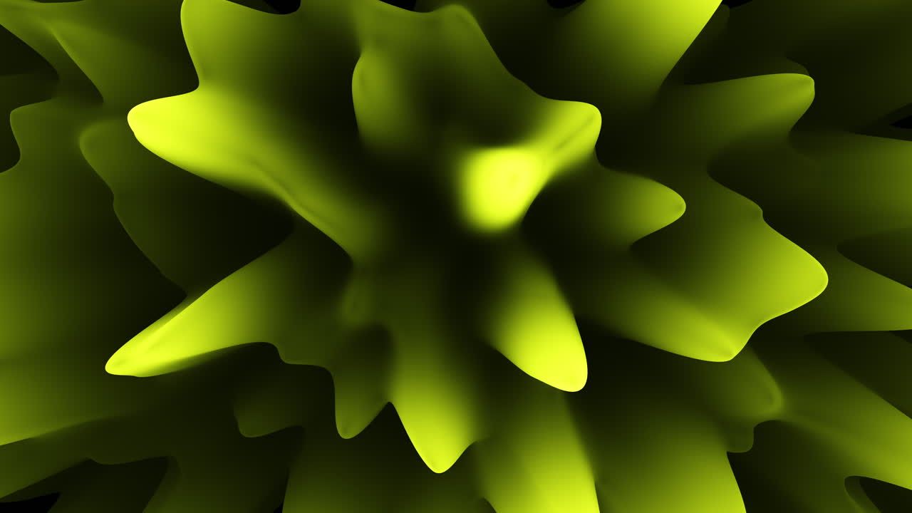 Diseño abstracto vibrante en amarillo y negro: revelando intriga y expresión visual