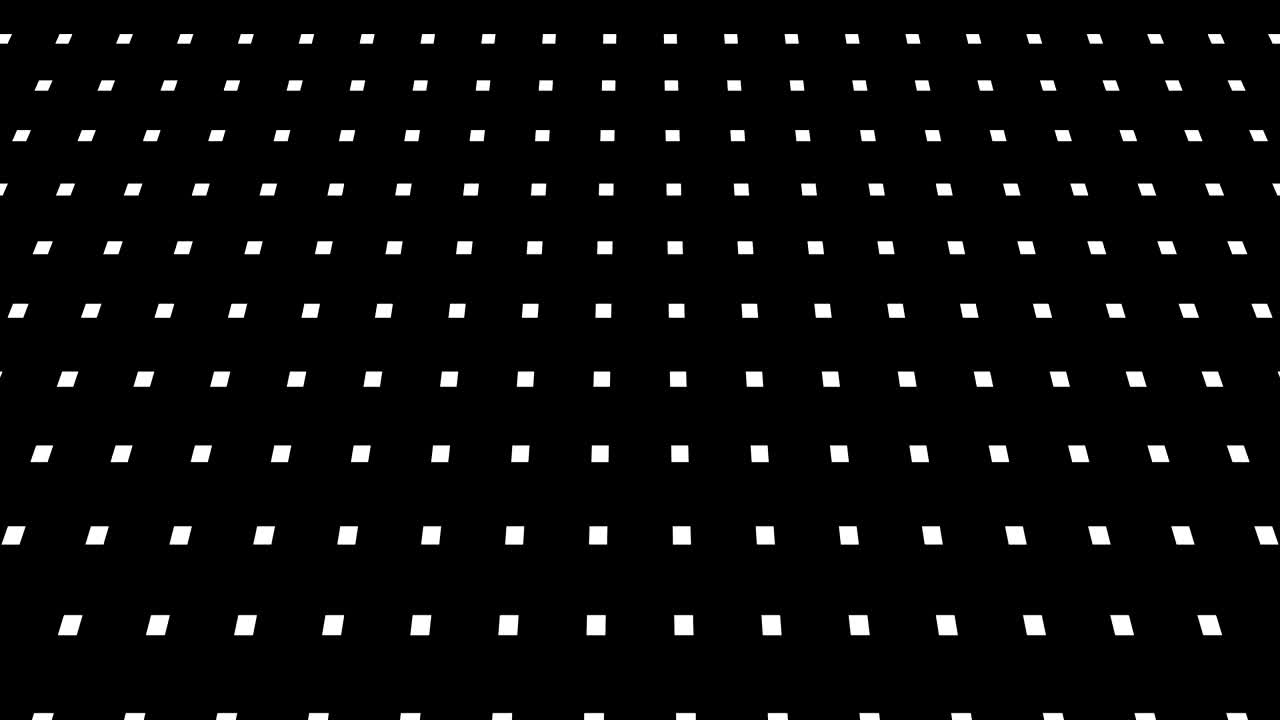 Graphic Pattern in Black and White that tilts up and moves.