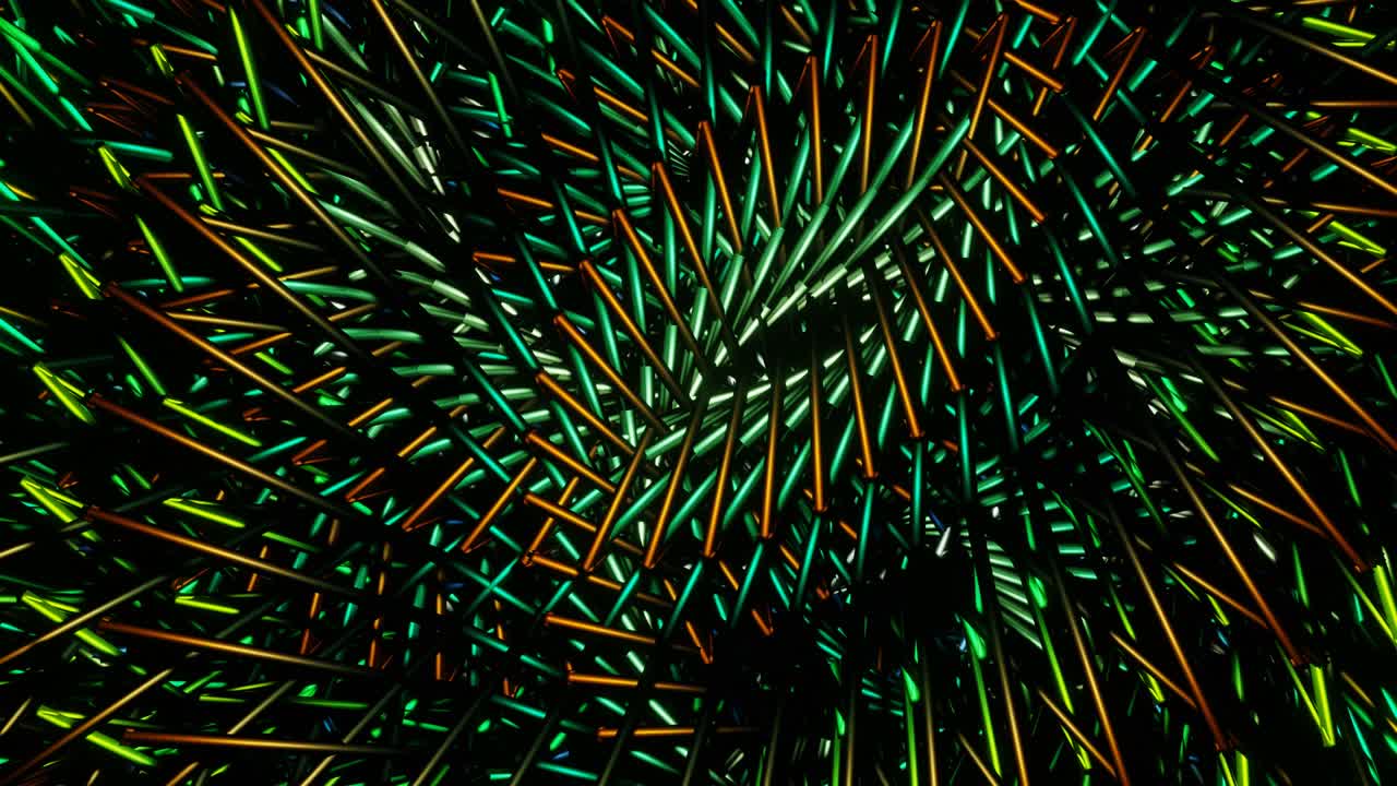 patrón abstracto de caos vj animación en bucle