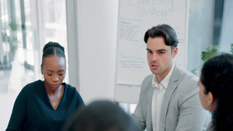 Workshop,-meeting-and-man-with-business-people