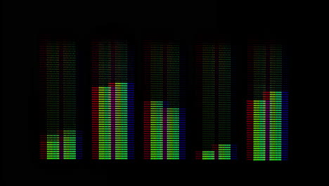 equalisers on a stereo hifi system