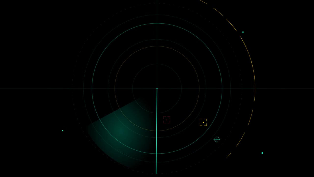 Digital Radar Screen Interface Scanning for Targets