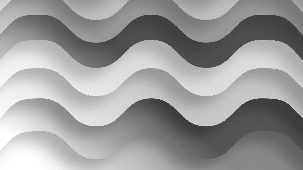 Abstract Gray Wave Background
