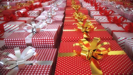 el concepto de compras de regalos de navidad.