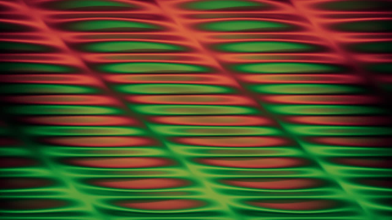 Abstract Red and Green Pattern