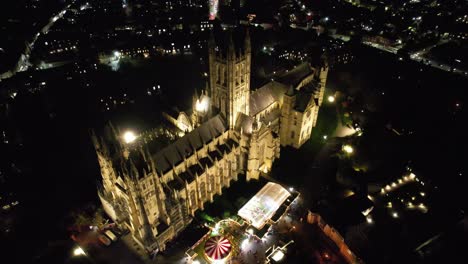 canterbury cathedral at night clip 5