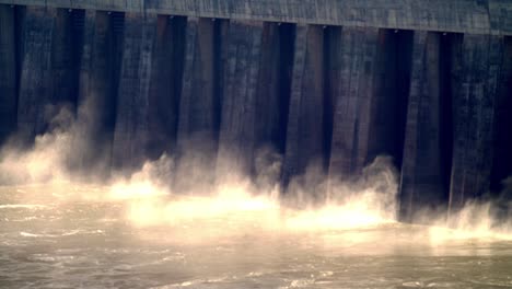 hydroeletric power plant of itaipu , brazil and paraguay