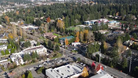 vuelo de aviones no tripulados sobre bellevue, washington