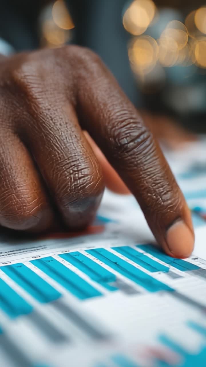 Analyzing Data Visualizations: A Close-Up View of Graphs and Charts Highlighting Key Metrics and Trends for Informed Decision-Making