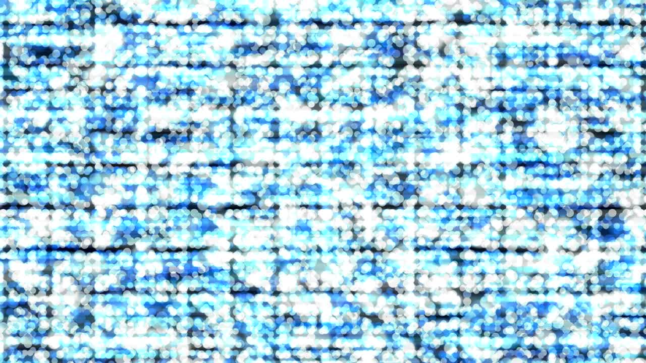 Abstract Geometric Circle dot blue color glowing pattern background moving, seamless looping animation 4K