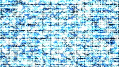 círculo geométrico abstracto punto de color azul patrón brillante fondo en movimiento, animación de bucle sin costuras 4k