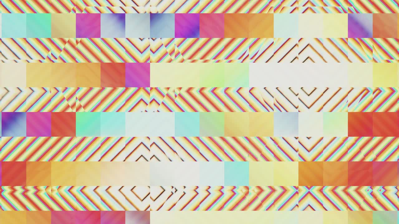 움직이는 칼레이도스코프: 4k 모션 그래픽