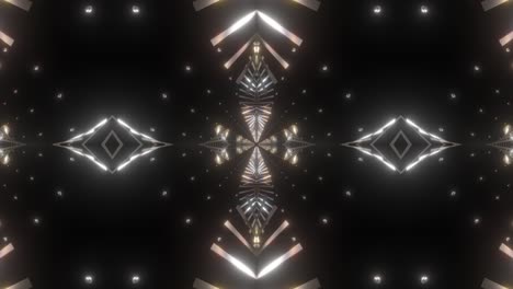 abstract glowing geometric lightshow