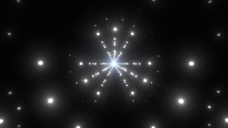 patrón de círculos brillantes abstractos