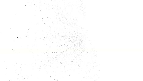 3d black wireframe spin and assemble into a 3d bitcoin symbol on the bag. 4k 3d clean animation on white background