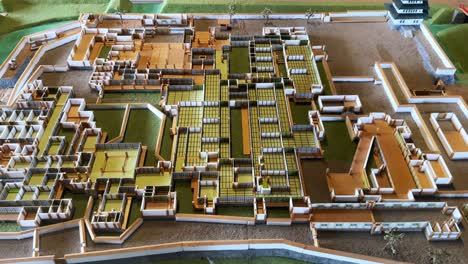 hirosaki castle’s intricate layout during cherry blossom season, aerial view