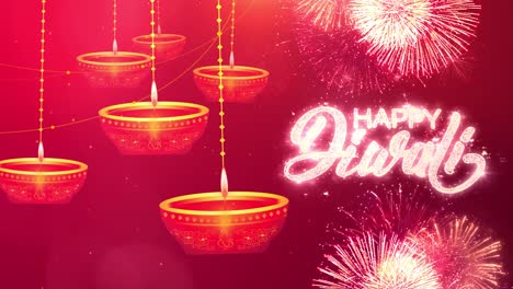 4k diya lamp with fire lighting for diwali deepavali or dipavali indian festival of lights loop
