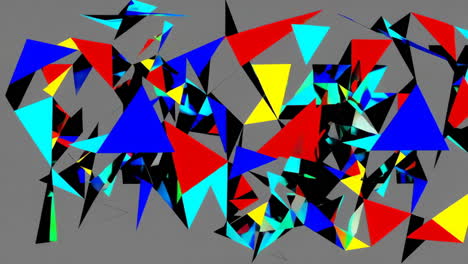 patrón triangular abstracto