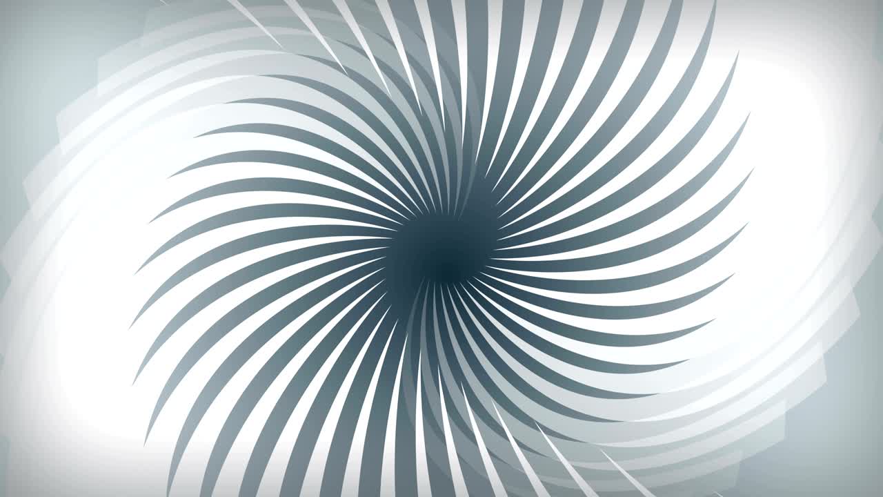 Animazione di sfondo astratto a spirale vorticante
