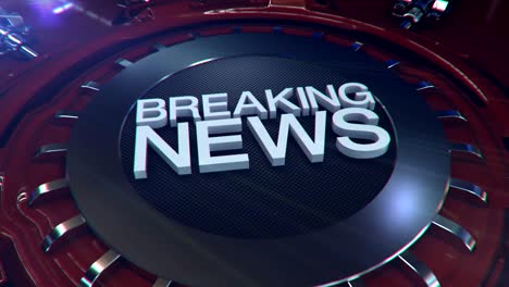 breaking news intro in 4k