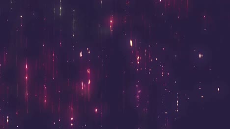 glowing abstract glitter background loop