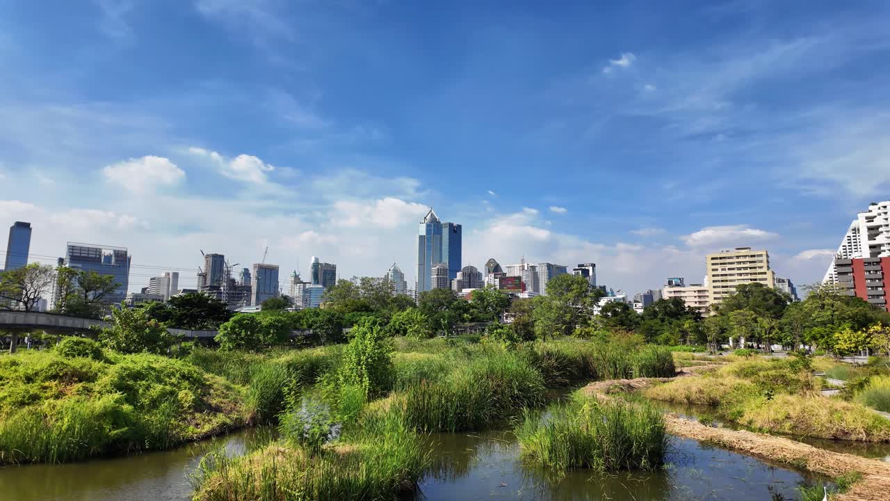 Benjakitti Bangkok Thailand recreational public park nature Southeast Asia