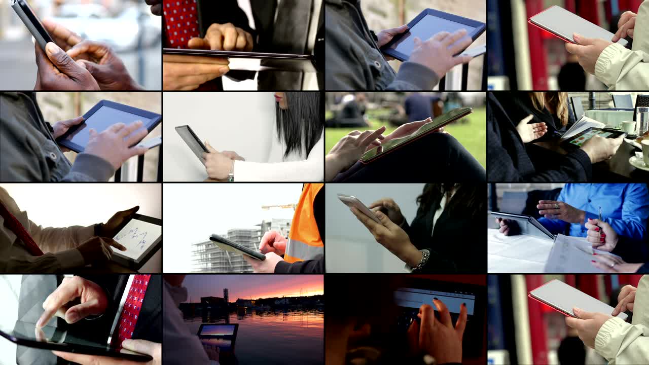 현대화, 통신, 장치에 대한 작곡