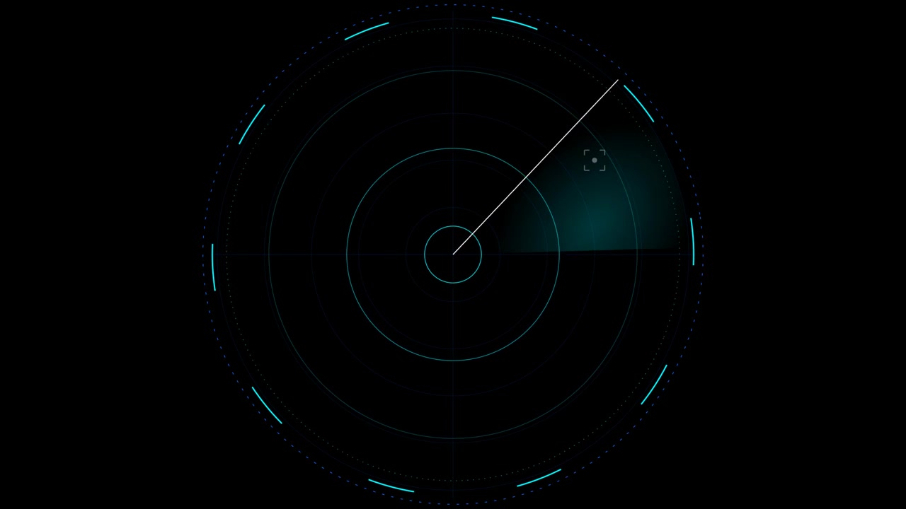 Scansione radar digitale con rilevamento bersaglio