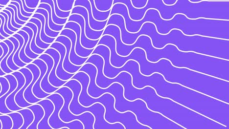 Minimal Wavy Abstract Animated Background