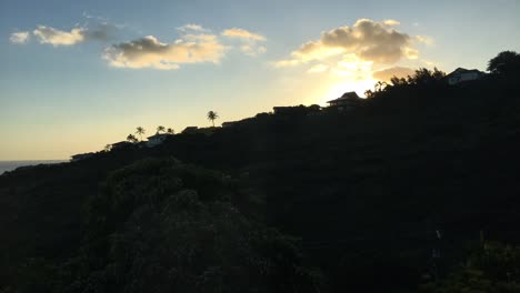 timelapse nocturno sobre honolulu