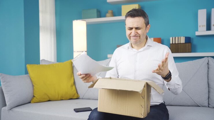 Cargo package delivery to wrong address.