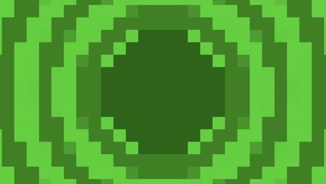 gradient green small pixels