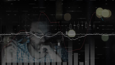 Datos-Financieros-Y-Procesamiento-De-Datos-Estadísticos-Contra-El-Mapa-Mundial-Contra-El-Hombre-Que-Trabaja-En-Su-Computadora