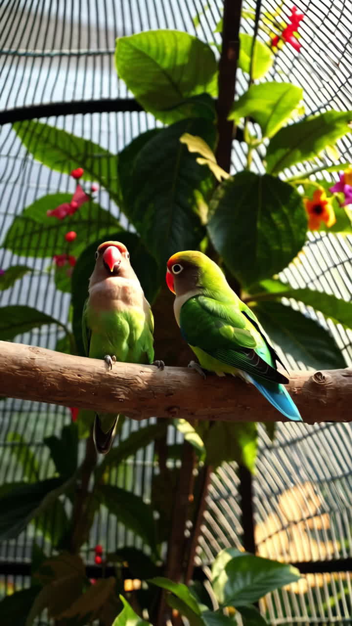 케이지에 힌 새끼