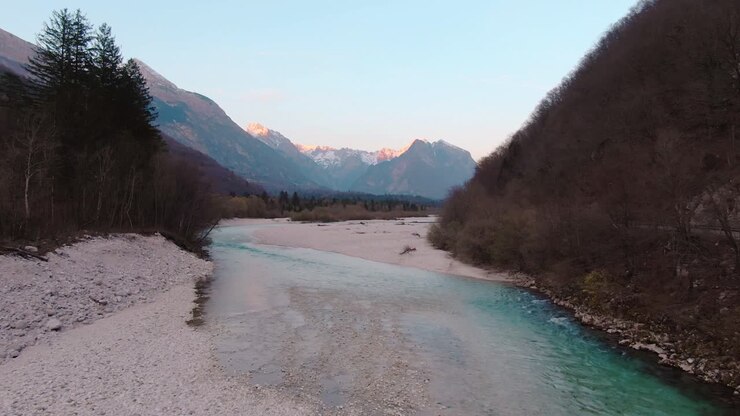 River in Mountain Valley