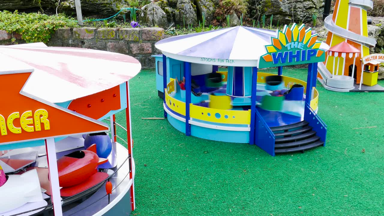 rueda giratoria en great yarmouth, norfolk, inglaterra