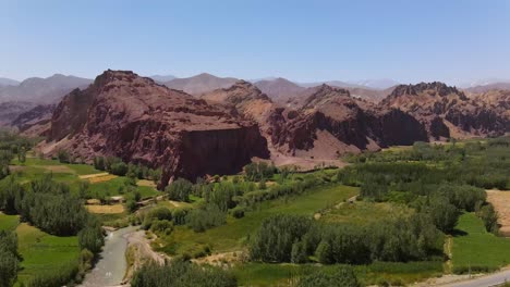 drone footage from bamyan way january 12, ?2022