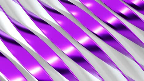 set of 5 swirl 3d lines rotating with different colorbackgrounds. 4k backdrop loop animation.