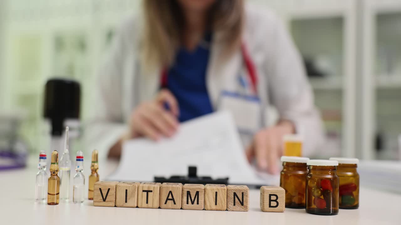 Vitamin B Supplements at the Doctor's Office