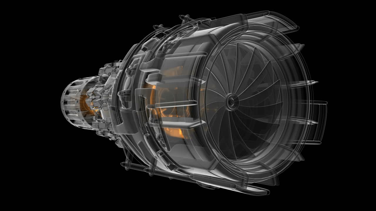 girar la turbina del motor a reacción