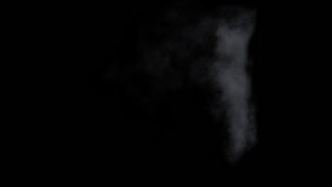 efecto de humo y fuego de la explosión