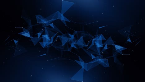 plexus abstract network titles technology science background loop